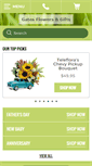Mobile Screenshot of gatesflowers.com